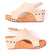 Corkys Carley Wedge Sandals in Cream - Boujee Boutique 