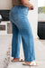 Judy Blue Sunshine High Waist Wide Leg Crop Jeans - Boujee Boutique 