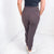 Rae Mode Wide Waistband Cuffed Soft Joggers in Brown - Boujee Boutique 