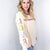 A Touch of Love Patch on Long Sleeve Pullover Top In 2 Colors - Boujee Boutique 