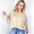 Blooming Stitched Floral Patch Washed Terry Knit Long Sleeve Pullover in 2 Colors - Boujee Boutique 