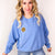 Happy Retro Mood Abstract Joy Long Sleeve Terry Pullover in 3 Colors - Boujee Boutique 