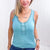 Pol Lace Embroidered Keyhole Open Back Tank Top in 2 colors - Boujee Boutique 