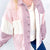 POL Cityscape Multi Pink Long Sleeve Cable Knit Button Up Long Sleeve Jacket - Boujee Boutique 