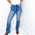 Judy Blue Manhattan High Waist Double Button Bootcut Jeans - Boujee Boutique 