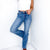 Judy Blue Manhattan High Waist Double Button Bootcut Jeans - Boujee Boutique 