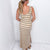 You Get Me Sleeveless Maxi In Khaki - Boujee Boutique 