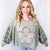 POL Outseamed Dreams Floral Patch Balloon Long Sleeve Pullover in 3 Options - Boujee Boutique 