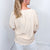 Andree By Unit Up For Anything V-Neck Blouse in Taupe - Boujee Boutique 