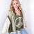 POL Patchwork Peace and Soul Oversized Floral and Knit Sweater Knit Long Sleeve Hoody in 5 Options - Boujee Boutique 