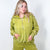 Fun on Fridays Mineral Washed Terry Knit Pullover Hoodie in Pistachio - Boujee Boutique 