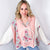 POL Patchwork Peace and Soul Oversized Floral and Knit Sweater Knit Long Sleeve Hoody in 5 Options - Boujee Boutique 