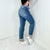 Judy Blue Danny Mid Rise Cuffed Destroyed Boyfriend Jeans - Boujee Boutique 