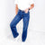 Judy Blue Jetsetter High Waist Dark Cargo Wide Leg Jeans - Boujee Boutique 