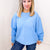 Snow Washed Summer Neon Oversized Luxe Soft Corded Crewneck Pullover Top in 5 Colors - Boujee Boutique 