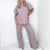 Relax and Unwind Ribbed Knit Short Sleeve and Pant Set in 3 Colors - Boujee Boutique 