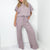 Relax and Unwind Ribbed Knit Short Sleeve and Pant Set in 3 Colors - Boujee Boutique 