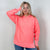 Oversized Snow Washed Luxe Soft Corded Hoodie Pullover in 3 Colors - Boujee Boutique 