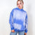 Easel Boho Ombre Faded Pocket Long Sleeve Hoodie in 2 Colors - Boujee Boutique 