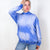 Easel Boho Ombre Faded Pocket Long Sleeve Hoodie in 2 Colors - Boujee Boutique 