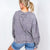 Easel Mineral Washed Pleated Wrist Long Sleeve Top in 4 Colors - Boujee Boutique 