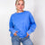 Easel Mineral Washed Pleated Wrist Long Sleeve Top in 4 Colors - Boujee Boutique 