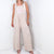 Pol Girly Almond Floral Patch Ribbed Jumpsuit - Boujee Boutique 