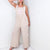 Pol Girly Almond Floral Patch Ribbed Jumpsuit - Boujee Boutique 