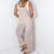 Pol Girly Almond Floral Patch Ribbed Jumpsuit - Boujee Boutique 