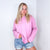 Washed Plum Fun Times Long Sleeve Pullover Hoodie - Boujee Boutique 