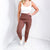 Rae Mode Super Soft Legging Cargo Joggers in Brown - Boujee Boutique 