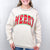 Christmas Merry Long Sleeve Thermal Knit Pullover Top