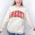 Christmas Merry Long Sleeve Thermal Knit Pullover Top