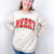 Christmas Merry Long Sleeve Thermal Knit Pullover Top