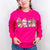 Pink Gingerbread Latte Christmas Sweatshirt