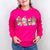 Pink Gingerbread Latte Christmas Sweatshirt