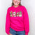 Pink Gingerbread Latte Christmas Sweatshirt