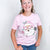 Pink Groovy Santa Short Sleeve Graphic Tee