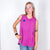 A Few of My Favorite Things Round Neck Tank in Fuchsia - Boujee Boutique 