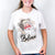 Believe Leopard Print Santa and Snowflake Graphic Tee