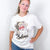 Believe Leopard Print Santa and Snowflake Graphic Tee