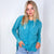 Waverley Waffle Knit Long Sleeve Top in 8 Colors - Boujee Boutique 