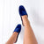 Corky's Spotlight Navy Velvet Slip on Shoes - Boujee Boutique 