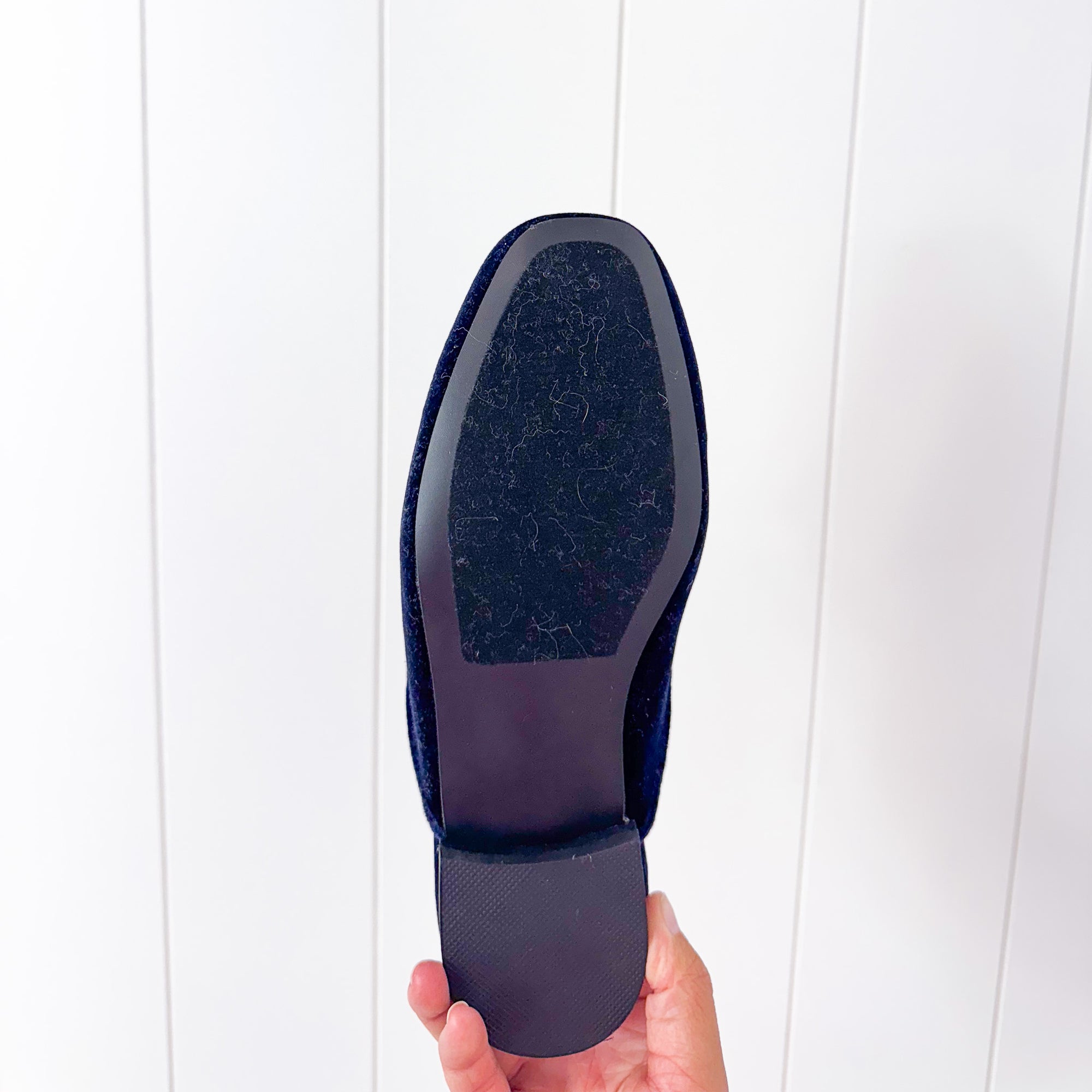 Corky's Spotlight Navy Velvet Slip on Shoes - Boujee Boutique 