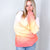 Sunset Ombre Luxe Soft Corded Long Sleeve Pullover - Boujee Boutique 