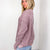 On the Comfortable Side Thermal Knit Mineral Washed Long Sleeve Top in 3 Colors - Boujee Boutique 