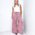 The Boho Cotton Slub Mineral Wash Full Length Tiered Pants in 3 Colors - Boujee Boutique 