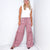 The Boho Cotton Slub Mineral Wash Full Length Tiered Pants in 3 Colors - Boujee Boutique 