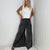 The Boho Cotton Slub Mineral Wash Full Length Tiered Pants in 3 Colors - Boujee Boutique 