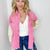 POL Crochet Couture Denim and Contrast Sleeve Button Up Jacket in 2 Colors - Boujee Boutique 